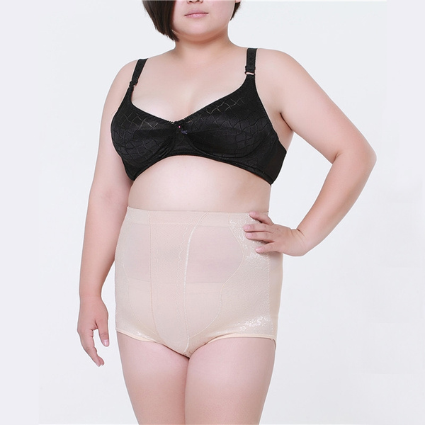 3XL-5XL Plus Fat high waist underwear abdomen pants butt-lifting control panties  slimming body shaping shapers Fashion sliming