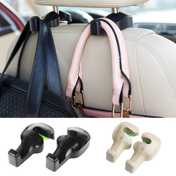 Universal Car Back Seat Headrest Hook, Hanging Holder for Purse, Polybags,  Handbags, Groceries at best price in Indore