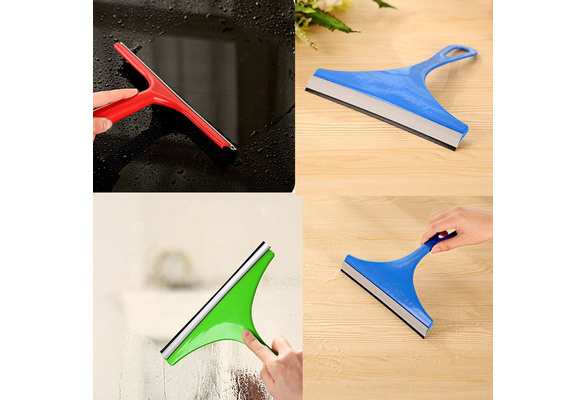 Durable Window Mirror Car Windshield Squeegee Glass Wiper Silicone Blade  Cleaning Shower Screen Washer 179-07-00353