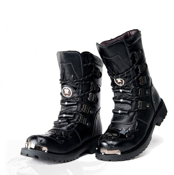 male goth boots