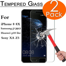 2pcs 9H Hardness Nano-coating Tempered Glass Film Phone Protective Film for iPhone 8 8X Samsung galaxy Note 8 Screen Protector for Huawei P10 lite Sony Xperia  XA Sony Xperia Z5