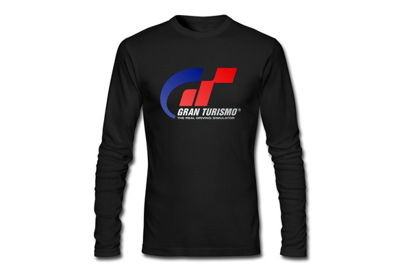 Men s Gran Turismo Logo Long Sleeve T shirt Wish