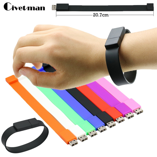Fashionable Branded USB Bracelet - A Suitable Promotional Gift For All