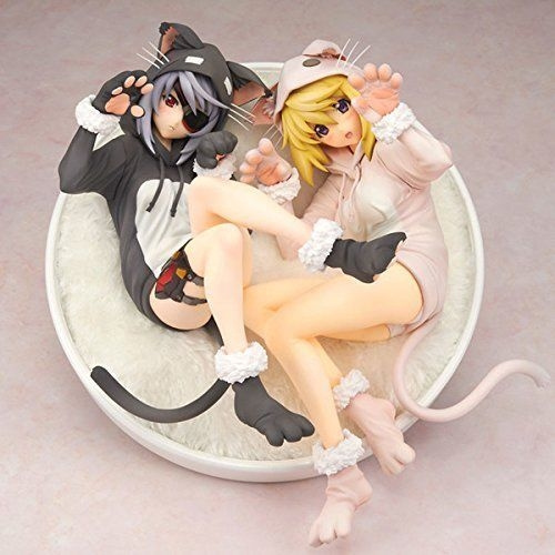 Hot Anime Alter Infinite Stratos Sexy Girl Alter Figure Nekomimi Pajamas Ver.  Laura & Charlotte Figure Toys | Wish