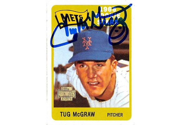 Autograph Warehouse 344725 Tug McGraw Autographed Baseball Card