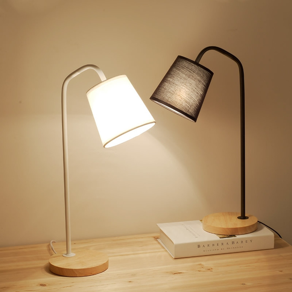 large wooden table lamps