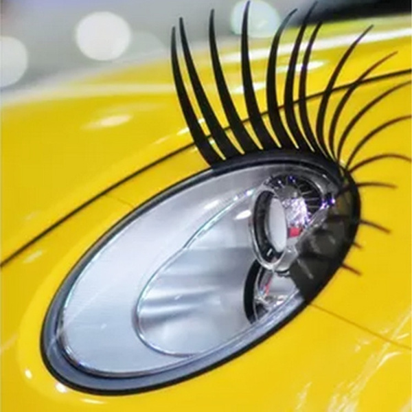 2Pcs Cartoon Car Headlight Eyelash Sticker Cute 3D Decoration Truck Lighting Decals 31*17CM | Wish 2Pcs Cartoon Car Headlight Eyelash Sticker Cute 3D Decoration Truck Lighting Decals 31*17CM | Wish