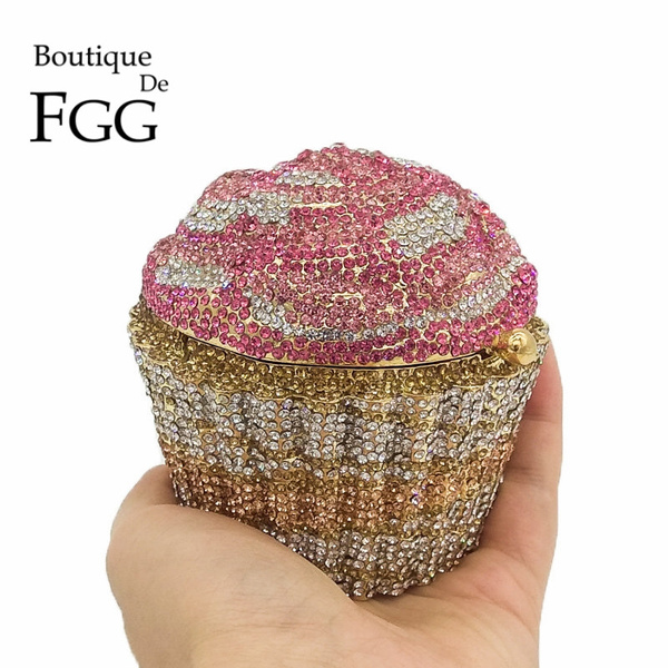 cupcake diamond purse
