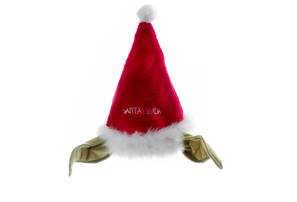 Star Wars Yoda Santa Hat with Bendable 