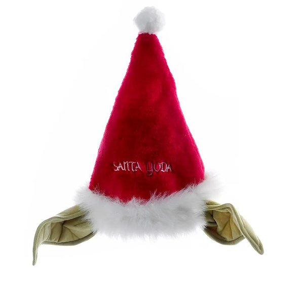 Star Wars Yoda Santa Hat with Bendable 