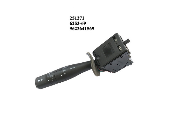 Car Switch 251271 6253-69 9623641569 Turn Signal Switch for Peugeot 106 206 306