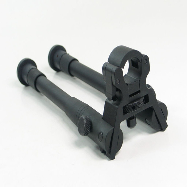New Clamp-on 8"-10" Spring Stand low profile Bipod Hunting Airsoft Air Rifle Gun 