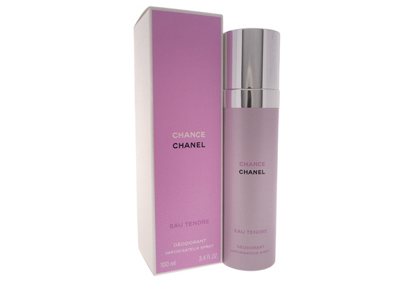 Chance Eau Tendre by Chanel for Women - 3.4 oz Deodorant Spray