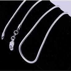 Sterling, Chain, necklace charm, sterling silver