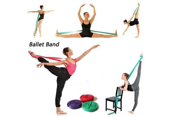 Flexibilität Ballett Stretch Band Riemen Fitnesstrainer Yoga Tanz Gymnastik Belt 