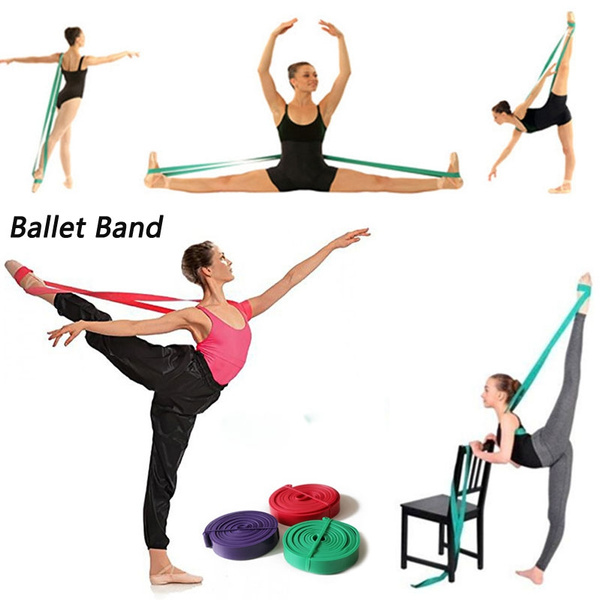 High Quality 15-85 Pounds Ballet Stretch Band for Dance Gymnastics Training  Flexibility and Stretching Belt Yoga Stretch Strap