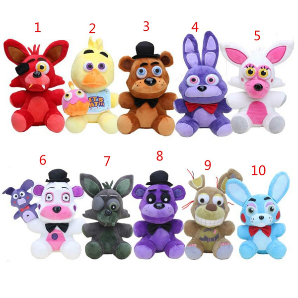 Five Nights at Freddy's Funtime Freddy Foxy Chica Bonnie 