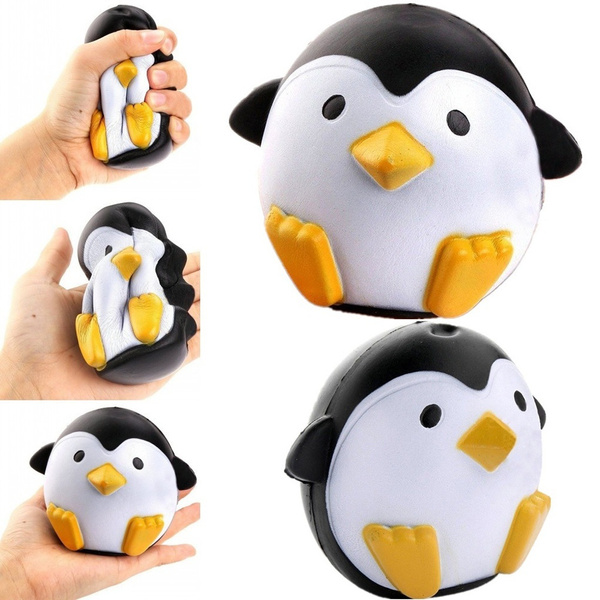 penguin squeeze toy