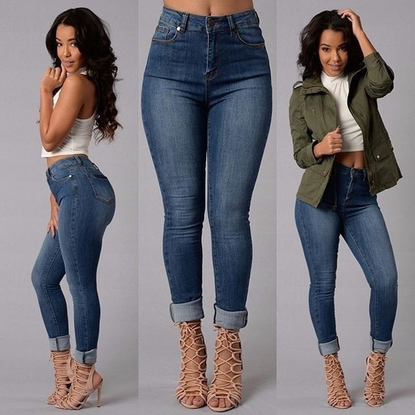 mid waist jeans womens