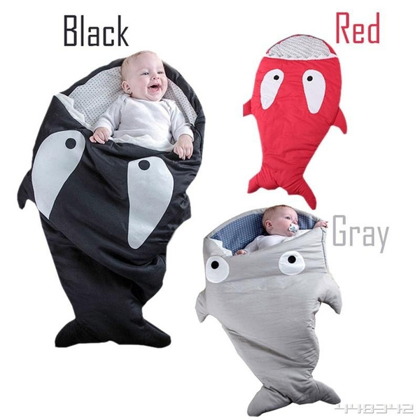 Requin Nouveau Ne Sac De Couchage Sac De Couchage D Hiver Poussette Lit Swaddle Blanket Wrap Literie Mignon Bebe Sac De Couchage Newborn Baby Infant Cartoon Shark Sleepsacks Envelope Quilt Stroller Cushion Wish