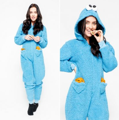 Cookie monster pajamas online womens