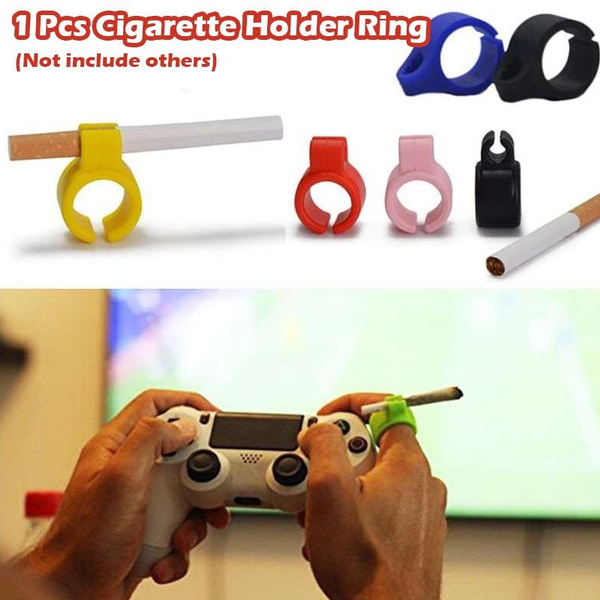 Creative Finger Protector Silicone Cigarette Holder Ring for