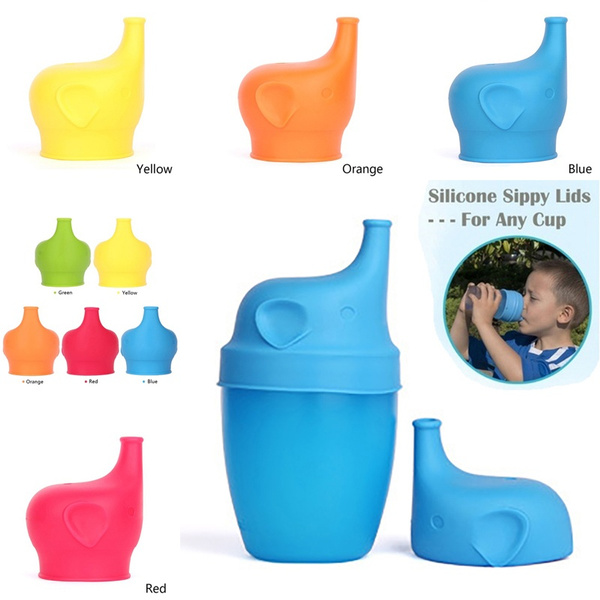 Sippy Cup With Lid, Food Grade Silicone