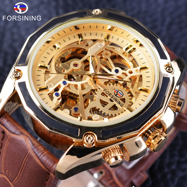 Forsining steampunk outlet watch