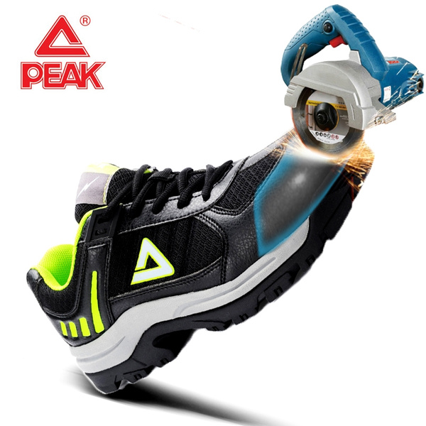 Peak clearance safety shoes