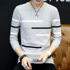 pulloverssweater, Korea fashion, checkered, Sweaters