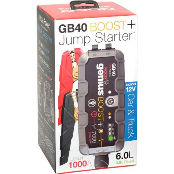 Jump starter NOCO GB40 Genius Boost+ 12V 1000A/7000 Joules