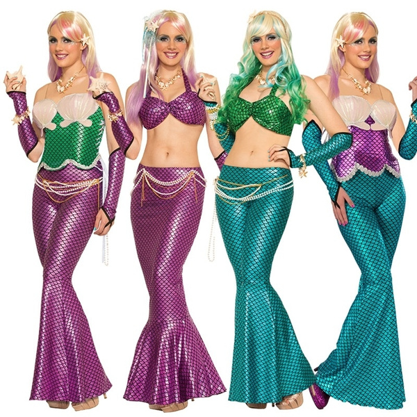 Plus size mermaid clearance costume