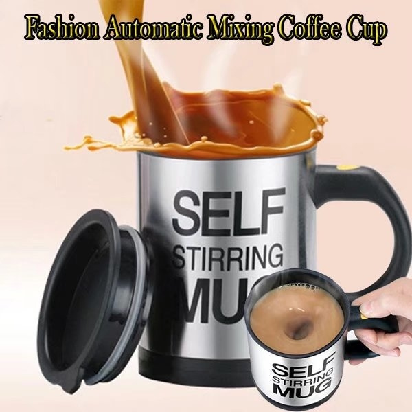 High-quality Automatic Mixing Coffee Stirring Mug Cup with Lid