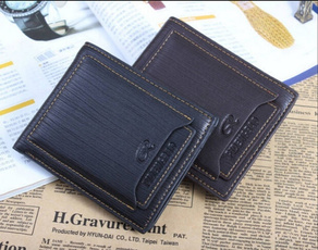 leather wallet, slim, fathersdaygift, leather