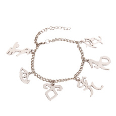 symbolsbracelet, Charm Bracelet, Jewelry, cityofbonesbracelet