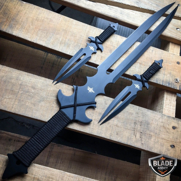 Ninja Sword and Knifes Set.