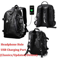 backpacks for men, leather backpack bags, Computers, usb