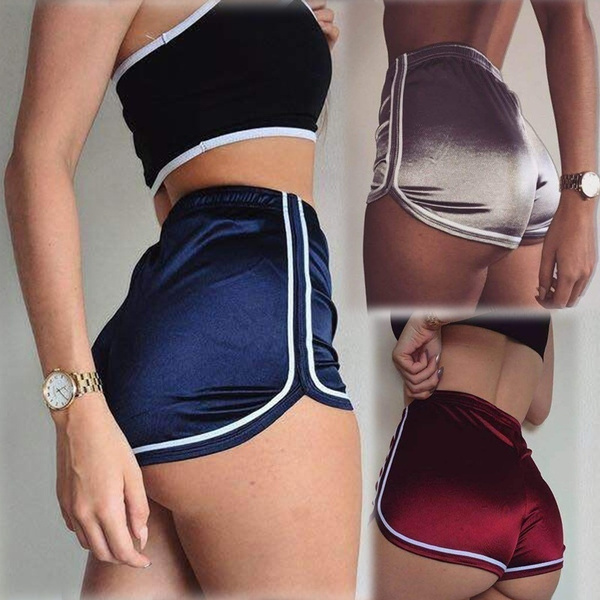 Womens velvet shorts Clearance