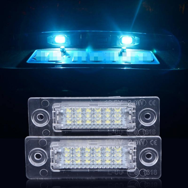 vw caddy led number plate lights