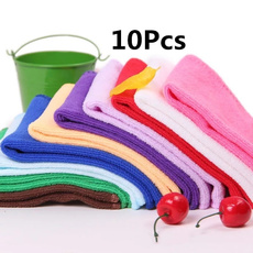 5/10Pcs Soft Auto Car Microfiber Wash Cloth Cleaning Towels Hair Drying Duster
