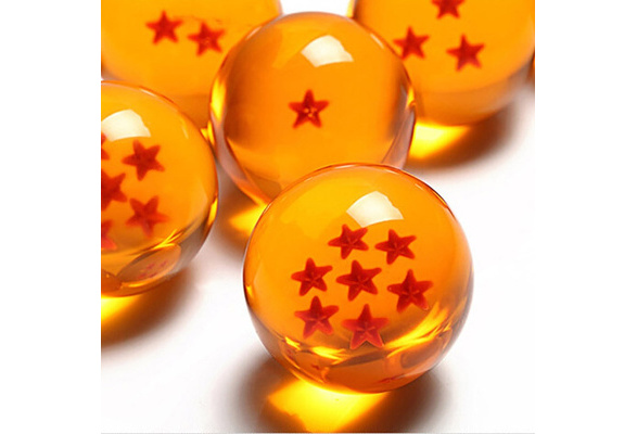 Dragon Ball Z's Magical Wish-Granting Spheres 7 Piece Christmas Ornaments Set 