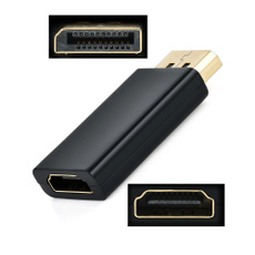 For 1080P HDTV PC Display Port DP Male To HDMI Female Adaptor Adapter Converter 