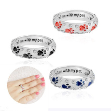 titanium steel, 925 sterling silver, 925 silver rings, Engagement Ring