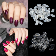 Box, acrylic nails, roundfalsenail, nail tips