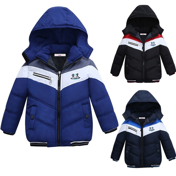 de invierno niños Parkas abrigo para niños chaqueta con capucha niños abrigo de algodón acolchado de los niños chaqueta | Wish