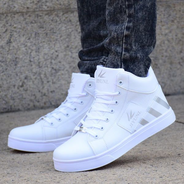 Nieuwe mannelijke student schoenen heren casual schoenen sportschoenen hoge  schoenen tij schoen | Wish