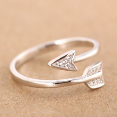 adjustablering, angle, Jewelry, 925 silver rings