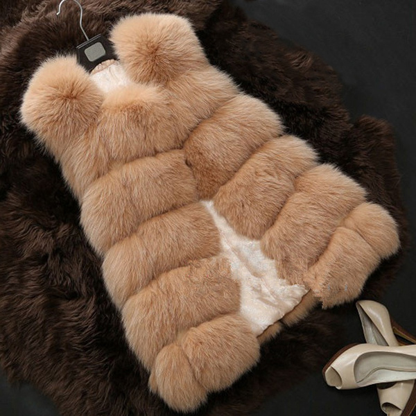 fox fur cardigan