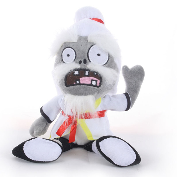 New Plants Vs Zombies Chinese Version Gong Zombie Plush Doll Toy Xmas Gift 11.8"