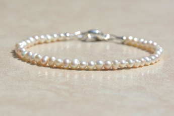 Beaded Bracelets, June, Jewelry, pearls
